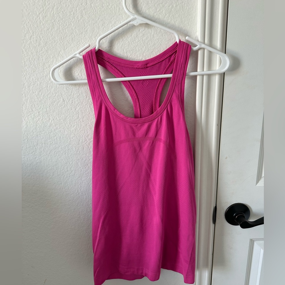 lululemon athletica Pink Tank Top